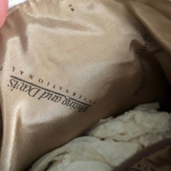 Vintage Whitting and Davis Mesh White Purse - Picture 5 of 5